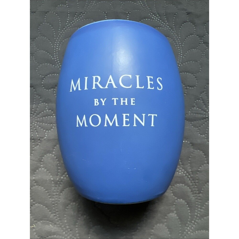 Pavilion Gift Company 16 OZ Stoneware Coffee Cup Mug Miracles by the Moment Home